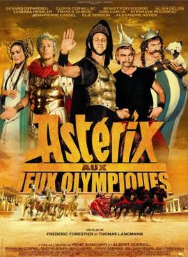Affiche d’Astérix aux jeux olympiques